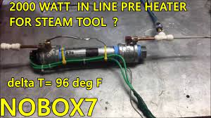 Steam Cleaner Degreaser Tool Diy 100 Psi Proto Type - Youtube