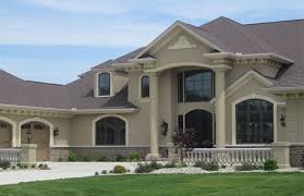 We show luxury house elevations right through to combine varnished timber, plaster and mushroom tones into one snazzy exterior design. Eifs Exterior Insulated Finish Systems Generation Plastering