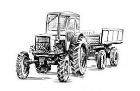 Traktory należą do ulubionych pojazdów chłopców. Kolorowanki Traktory Do Drukowania