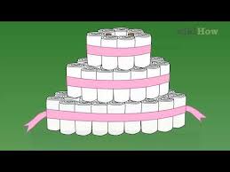 Learn how to make a diaper cake centerpiece. 3 Ways To Make A Diaper Cake Wikihow