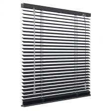 Store venitien alu jaune 60 x 180 cm store venitien colours matiere : Store Venitien Aluminium Noir Mat Store Direct
