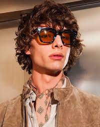 Soft Outgrown Haircut Curls 70s Inspired Hair Taylor Taylor London 70s Hair Men Short Rocker Hair Curly Hair Men