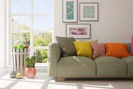 Living room interior designs for your home with wardrobe, storage solutions, false ceiling, tv units both carpet and curtains with a geometric pattern carry the colour scheme of the room forward. 10 Color Theory Basics Everyone Should Know