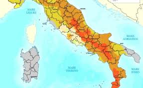 Ogni giorno in italia ci sono tantissime scosse di terremoto: Quali Sono Le Aree A Rischio Terremoto In Italia Il Foglio