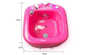 color pedicure tub bowl chair with led