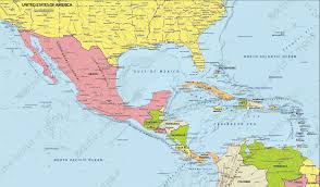 The map of central america shows international boundaries of countries, capitals, cities, road and rail network and airports in central america. Political Digital Map Central America 630 The World Of Maps Com