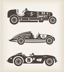 Vector Vintage Sport Racing Cars Vector Sport Vintage Racing Cars Sponsored Paid Ad Vintage Racing Vintage Racing Race Car Nursery Car Silhouette