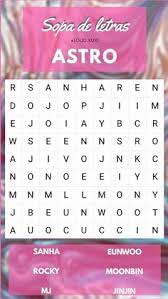 Idols do kpop que esqueceram suas letras ao v. 17 Ideas De Juegos Kpop Sopa De Letras Kpop Letras