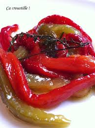 Poivrons Confits Poivrons Confits Recettes De Cuisine Recette Poivrons Verts
