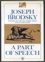 A Part of Speech (Oxford Poets) By Joseph Brodsky | eBay