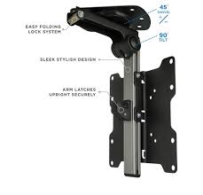 Omni mount lcd tv or monitor flip down under cabinet mount. Fold Up Ceiling Tv Mount For Flat Ceiling Pitched Roof Under Cabinet Rv Tv Mount Support Most 17 37 Monitors Up To 20kgs 44lbs Condomounts