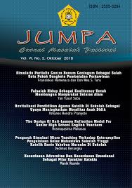 Maybe you would like to learn more about one of these? Revitalisasi Pendidikan Agama Katolik Di Sekolah Sebagai Upaya Meningkatkan Moralitas Anak Didik Jurnal Masalah Pastoral