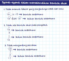 We did not find results for: Matdapor My Id Bilangan Bentuk Akar Sifat Sifat Dan Cara Merasionalkannya