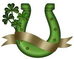 St Patrick Green Horseshoe Png Clipart Horseshoe Clip Art Horseshoe Crafts