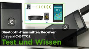 Bluetooth Nachrusten Bluetooth Transmitter Und Receiver Im Test Iclever Ic Btt02 Youtube