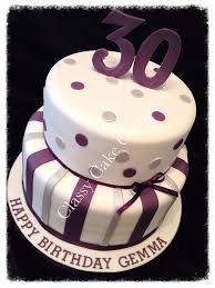 Purple 30th Birthday Cake Ideas For Her Pin On Cakes