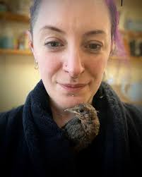 Blackbird Necklace, Bird Necklace, Silver Bird Necklace