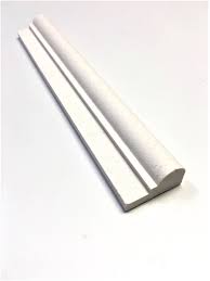 Use these ideas & tips to select the correct height and materials. 2 X12 Ivory Travertine Chair Rail Ogee Profile Trim Molding Wall Tile Kitchen Floor Wall Tiles Home Garden