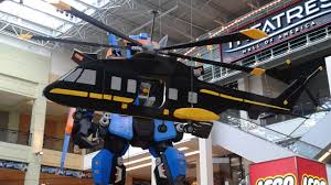 First off, it has its own building area with couches and tables. Lego Store At The Mall Of America Minneapolis Minnesota Giant Helicopter Suspended From The Ceiling If You Look Close You Can See Where The Tail Has Crac