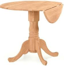 Shop for 36 round table tops online at target. Queen Anne Drop Leaf Pedestal Dining Table Unfinishedfurnitureexpo