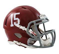 Alabama Crimson Tide 15 Riddell Mini Speed Helmet By Riddell Game Day Treasures Mini Football Helmet Football Helmets Mini Footballs