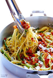 5 Ingredient Bacon Asparagus Pasta Gimme Some Oven Recipe Recipes Asparagus Pasta Dinner Recipes
