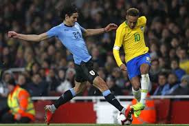 Brazil will expect a stern test from uruguay as they put their perfect qualification record on the line. Edinson Cavani Fouled Neymar During Uruguay Vs Brazil Friendly Game Video