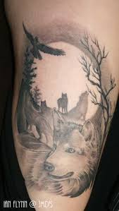 Wolf And Eagle Tattoo Anazhthsh Google Dovme Kurt
