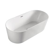 Baignoire ilot 160 beau modele baignoire branche leroy. Baignoire Ilot Ovale En Acrylique 160 Cm Nora