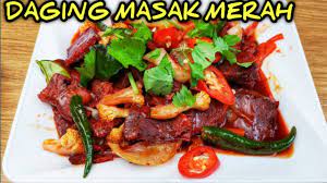 Boleh lebihkn, 1 sudu besar gula. Resepi Daging Masak Merah Ala Thai Mudah Dan Ringkas Youtube