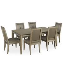 Ailey Dining Room Furniture 7 Piece Set Dining Table 6 Side Chairs Reviews Furniture Macy S Dining Room Furniture Sets Side Chair Dining Room Dining Room Furniture