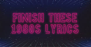 A rite of passage for musicians is having a song on the top 40 hits radio chart. Can You Finish The Lyrics To The Biggest Songs Of The 1980s