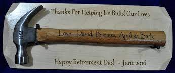 Giving them essentials is always a smart decision. Retirement Gift For Dad Personalized Retirement Gift Retirement Plaque Ceremonial Retirement Gifts For Dad Personalized Retirement Gifts Retirement Plaques