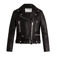 Acne Studios Mock Leather Biker Jacket 1 650 Liked On Polyvore Featuring Outerwear Jackets Biker Jacket Leather Jackets Women Womens Leather Biker Jacket