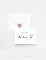 Modern wedding save the date photo with overlay. Pin On Minimalist Weddings
