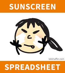 Tested to 4 hours water resistance. My Sunscreen Mini Review Spreadsheet Lab Muffin Beauty Science