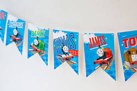 Banner Free Thomas The Train Birthday Printables How To Throw A Thomas Friends Diy Birthday Party Thomas Friends Diy Birthday Party Thomas The Train Birthday Party Diy Birthday Banner