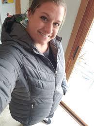 Popeye is not impressed with his jacket. I think his attitude will change  when we go for a walk in the woods