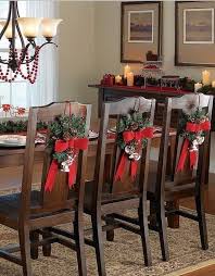 35 Festive Holiday Chair Decorations Christmas Chair Christmas Table Decorations Christmas Home