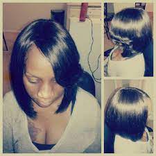 Full Sew In Bob No Leave Out Hair Full Sew In Bob Natural Hair Styles