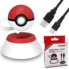 Charger Stand Compatible For Nintendo Switch Pokeball Plus Controller Conveniently Charger Stand With Charger Cable For Pokeball Plus
