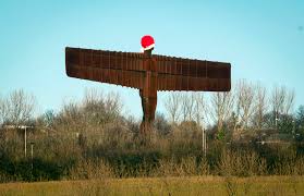 Get your custom santa we make custom santa hats within 2 days, and have them shipped out to your door! Pranksters Have Put A Giant Santa Hat On The Angel Of The North