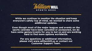 As a big gun in the sports betting world, william hill moved quickly to offer a wide array of options bettors can enjoy and this includes a number of us fan favorites when it comes to sports and. Update For Our William Hill Customers And Faqs William Hill Us The Home Of Betting