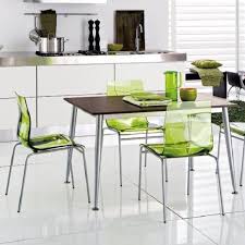 Green Acrylic Chairs So Cool Modern Kitchen Chair Contemporary Kitchen Tables Small Kitchen Tables