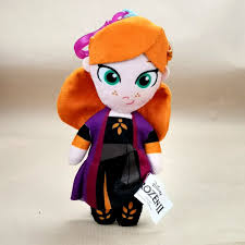 Disney Frozen 2 Princess Anna Key Clip Plush Soft Cuddly Toy