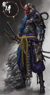 2d Works During The Period 2013 2016 Adobe Photoshop Xiaojian Liu Samurai Artwork Samurai Art Samurai Tattoo