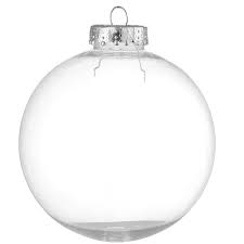 While we love modern shades like turquoise, black and grey. Clear Baubles For Christmas