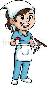 Bedroom background cartoon window cleaner. Female Window Cleaner Cartoon Clipart Vector Friendlystock Cartoon Clip Art Clip Art Cartoon