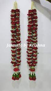 Romantic Roses In 2022 Flower Garland Wedding Indian Wedding Garland Rose Garland Wedding