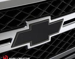 One pair of vinyl emblem overlay vehicle wrap that can be used to wrap your chevy bow tie emblem with your of the most technologically advanced. Chevy Bowtie Overlay Etsy